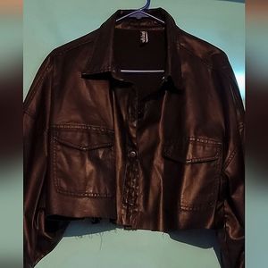Leather jacket